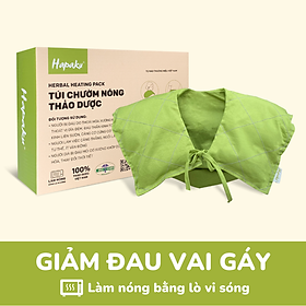 Gối Chườm Nóng Thảo Mộc Đa Năng Hapaku Giảm Đau Mỏi Cổ Vai Gáy, Lưng Hông, Giúp Ngủ Ngon Hơn, Gối Thảo Mộc Đa Năng - Size Lớn