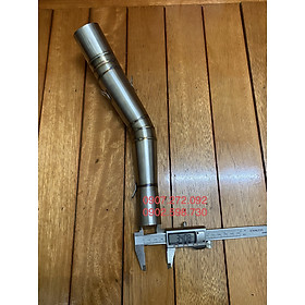 Đùi gà FROM Din và nhỗng INOX 304 gắn cổ PÔ phi 35 dành cho xe máy
