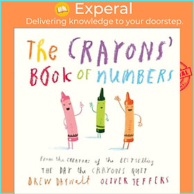 Sách - The Crayons' Book of Numbers by Oliver Jeffers (UK edition, boardbook)
