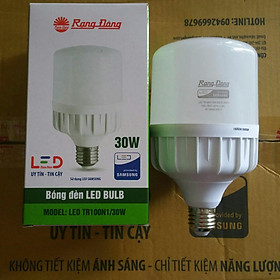 Bóng Đèn LED BULB Trụ Nhôm Đúc 30W Rạng Đông Model: TR100N1/30W.H