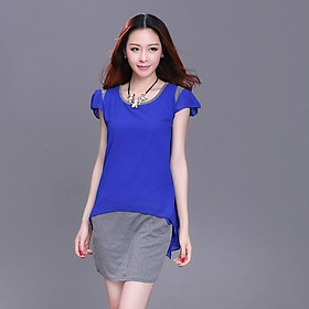Đầm dự tiệc nữ dáng ôm thiết kế phối voan xinh xắn da129