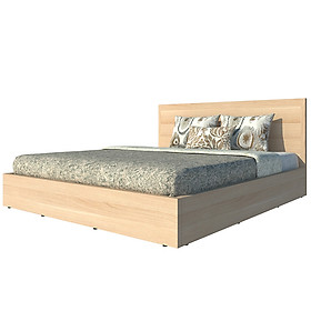 Mua Giường ngủ cao cấp Tundo màu vàng sồi 180cm x 200cm