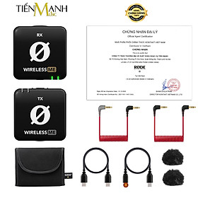 Mua Micro Rode Wireless ME 1 Phát 1 Thu  - Mic Thu Âm Livestream  Phỏng Vấn Ngoài Trời Microphone Không Dây Hàng Chính Hãng