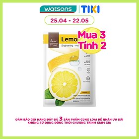 Mặt Nạ Ariul 7Days Lemon + Vitamin C Chanh Vàng Giảm Thâm Mụn & Sáng Da 23ml