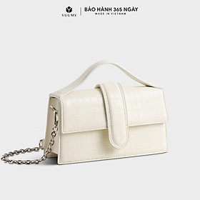Túi đeo chéo da nữ nắp gập sành điệu YUUMY Seasand YN208