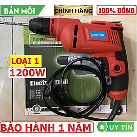 Máy Khoan SUSANO Đầu Khoan 10mm và 13mm Có Chế Độ Búa Công Suất 1350W - Có Điều Chỉnh Tốc Độ - Motor 100% Dây Đồng