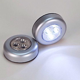 combo 2 đèn LED dán tường (đèn 3 bóng) - HR Hàng nhập khẩu