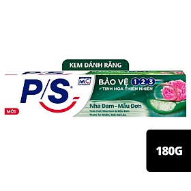 Kem Đánh Răng P/S Bảo Vệ 123 Nha Đam Mẫu Đơn 180G