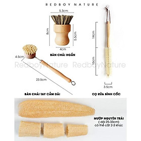 Mua Dụng cụ vệ sinh ( nguyên liệu thiên nhiên) thân thiên môi trường  an toàn với người dùng