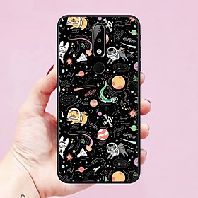 Ốp lưng dành cho điện thoại Nokia 5.1 Plus / X5 Hình Hệ Không Gian Vũ Trụ