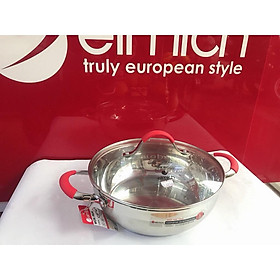 Mua NỒI LẨU ELMICH INOX 304 ĐÁY TỪ 26CM 6687  28CM 5789 30cm chảo xào