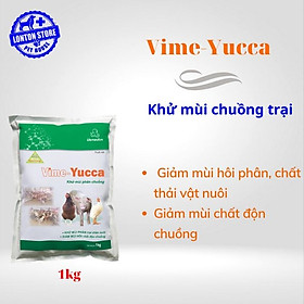 Vime Yucca - Khử mùi hôi chuồng trại, giảm mùi hôi phân và chất thải vật nuôi Vime Yucca, gói 1kg