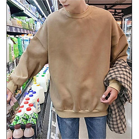 Áo Sweater Nỉ Chui Trơn Nam Nữ Đều Mặc Được Dễ Dàng Phối Đồ