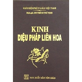 Hình ảnh sách Kinh Diệu Pháp Liên Hoa (Bìa Da)