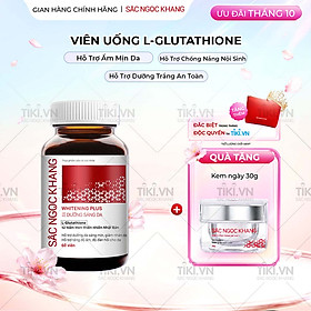Viên Uống Sắc Ngọc Khang Dưỡng Trắng Sáng Da Whitening Plus 60 Viên