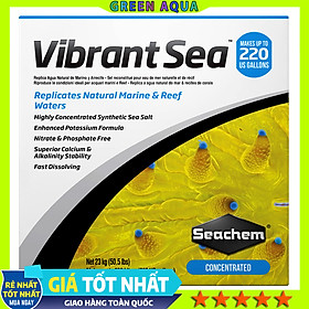 SEACHEM - Vibrant Sea (Thùng 6,2 kg) | Muối pha nước biển cho hồ san hô cá biển