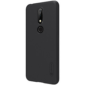 Ốp lưng sần Nokia 6.1 Plus / Nokia X6 2018 Nillkin (Đính kèm 1 miếng dán màn hình từ tính hoặc giá đỡ) - Hàng chính hãng