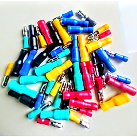 Mua 50 CÁI ĐẦU CỐT NỐI DÂY ĐIỆN LOẠI ĐẦU CỐT TRÒN 25 ĐÔI NHIỀU MÀU NHƯ HÌNH LOẠI TỐT