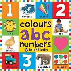 Hình ảnh Colours ABC Numbers (First 100 Board Books)