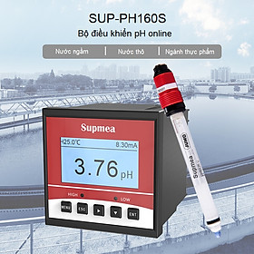 Mua  SUPMEA  SUP-PH6.0 Máy đo pH trong nước  nước thải  thiết bị đo liên tục  online  đầu đo bọc nhựa  đã có VAT