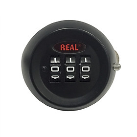 Khóa tủ mật mã cho tủ dày dưới 15mm 3 số không chìa 22mm Reallocks RL9047-07 Keyless