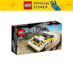 Mô Hình Lắp Ráp LEGO SPEED CHAMPIONS Siêu Xe 1985 Audi Sport Quattro S1 76897 (250 Chi Tiết)