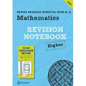 Sách - Revise Edexcel GCSE (9-1) Mathematics Higher Notebook : including the SCRIBZEE App by  (UK edition, paperback)