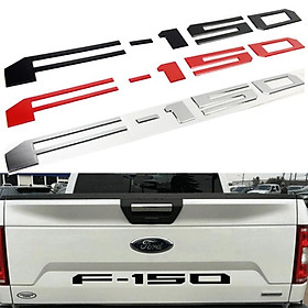 Logo Chữ F-150 3D Nổi Dán Trang Trí Đuôi Xe Ford F-150