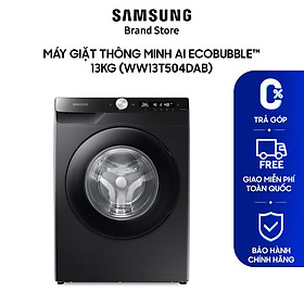 Mua Máy Giặt Thông Minh Samsung AI Ecobubble™ Với Bảng Điều Khiển Thông Minh 13 kg WW13T504DAB/SV  - Hàng chính hãng