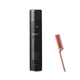Gôm xịt tóc tạo kiểu siêu cứng, giữ nếp lâu Mugens Hair Spray Hàn Quốc 300ml + LƯỢC