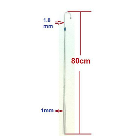 Mua Set 5 móc kẽm ba dây dùng treo chậu hoa  cây cảnh dài 80cm
