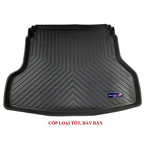 Thảm lót cốp hn xe ô tô Kia K3 ( Kia Cerato) 2017-đến nay nhãn hiệu Macsim chất liệu TPV cao cấp màu đen(AT012)