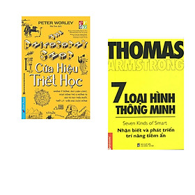 Combo 2 cuốn sách: Cửa hiệu triết học + 7 loại hình thông minh