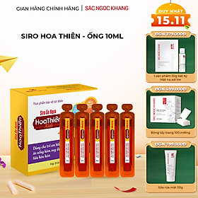 Siro Ăn Ngon Hoa Thiên SẮC NGỌC KHANG vỉ 20 ống x 20ml giúp hổ trợ kích thích hệ tiêu hóa & ăn ngon miệng