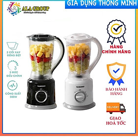 Mua HOẢ TỐC - Máy xay sinh tố đa năng 300W SAMONO SW-BB300A - Kèm 2 cối xay phụ gia  nước ép - Hàng chính hãng