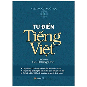 Hình ảnh sách Từ Điển Tiếng Việt Hoàng Phê (Tái Bản)
