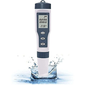 Máy kiểm tra nhiệt độ bể bơi, đồng hồ đo nhiệt độ pH-TDS 3 trong 1 pH-TDS và bộ điều chỉnh nhiệt độ chính xác cao và đèn nền