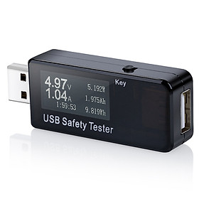 Bộ Kiểm Tra Điện Áp Tốc Độ Sạc Công Suất Nguồn Kỹ Thuật Số USB (5.1A-30V)