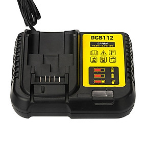 Bộ sạc đa năng dewalt 10.8v-18v dcb112