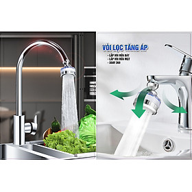 Mua Đầu lọc tăng áp gắn gòi rửa bát  vòi rửa mặt Lavabo Dan House