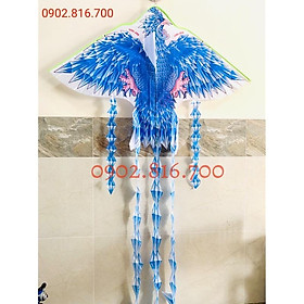 Mua DIỀU PHỤNG HOÀNG BĂNG 5 đuôi lớn ( 1m5 x 2m4 ) tặng kèm cuộn dây thả diều