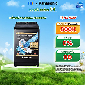 Máy Giặt Cửa Trên Panasonic 11.5 KG NA-FD11AR1GV - Hàng Chính Hãng