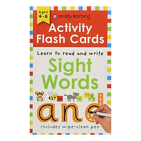 Activity Flash Cards Sight Words - Activity Flash Cards (Paperback)