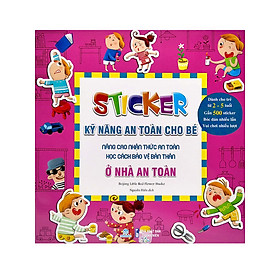 Sticker Kỹ Năng An Toàn Cho Bé - Ở Nhà An Toàn (ND) 