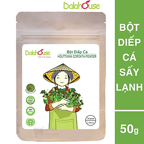 Bột diếp cá sây lạnh Dalahouse - Hỗ trợ bệnh Trĩ, táo bón, thải độc cơ thể hoàn toàn tự nhiên