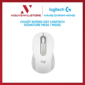 Chuột không dây Logitech SIGNATURE M650 Wireless/Bluetooth - Hàng Chính Hãng