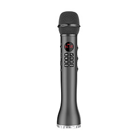 Micro hát karaoke bluetooth có đèn led L-598