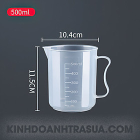Mua Ca Đong Định Lượng 100ml - 250ml - 500ml - 1000ml Nhựa ABS