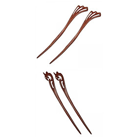2  Hair Chopsticks Hairpin Hair Sticks for Girl Wedding Hair Accessories