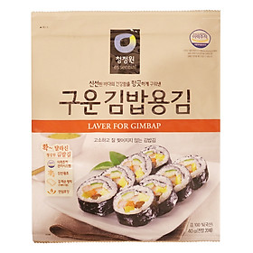 Lá Kim Nhập Khẩu Hàn Quốc Daesang Cuốn Kim Bap (40g)